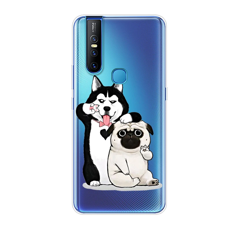 Чехол с рисунком для Vivo V15 Pro мягкий силиконовый чехол телефона Fundas |