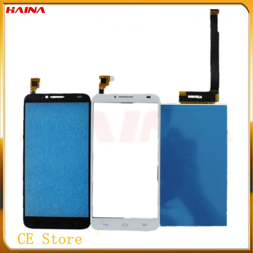 OGS touch для Alcatel One Touch Idol 2 6037 6037Y 6037K OT6037 LCD + = ЖК-дисплей кодирующий преобразователь