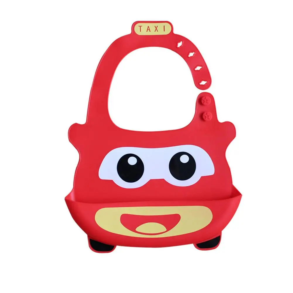 Baby Girls&ampBoys Silicone Saliva Towel Monkey Print Waterproof Bib Leakage-proof 3D Large Three-dimensional Rice Bowl Bibs | Детская