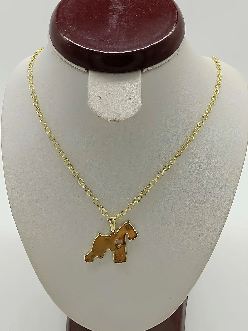 Femme Bijoux Шнауцер Цепочки и ожерелья животных Собака подвеска Pet шарма ювелирных
