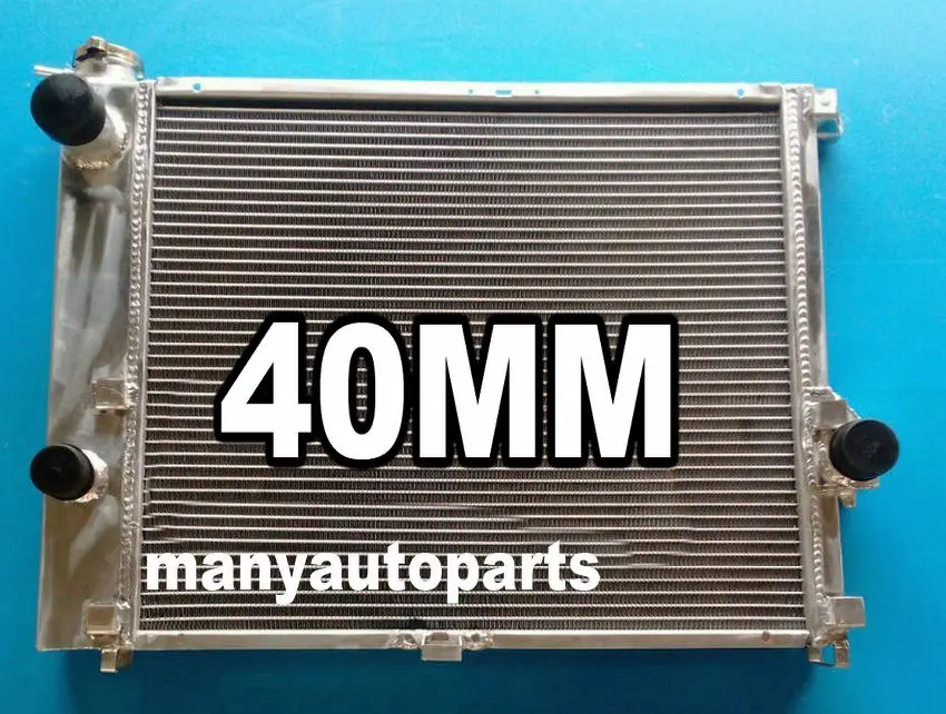 Алюминиевый радиатор 40 мм для BMW E34 525 525i 530 M50 Двигатель 1986 1996 MT 1987 88 89 90 91 92 93 94 95