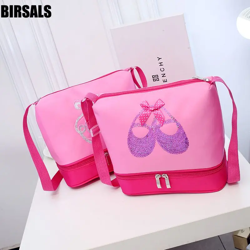 Розовые пуанты для балета девочек Женская милая балетная обувь детей холщовые