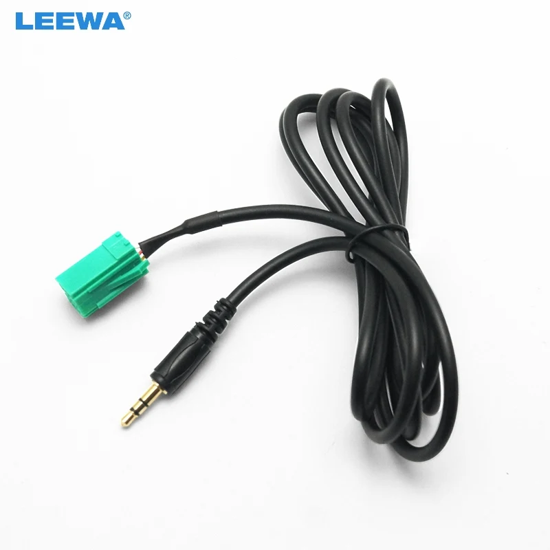 Автомобильный адаптер LEEWA с входом Aux 3 5 мм для интерфейса Renault/Clio/Megane/Laguna MP3/iPod/iPhone #