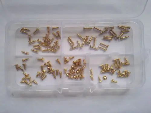100 шт. M2 медные поперечные винты с потайной головкой болты плоской ассортимент