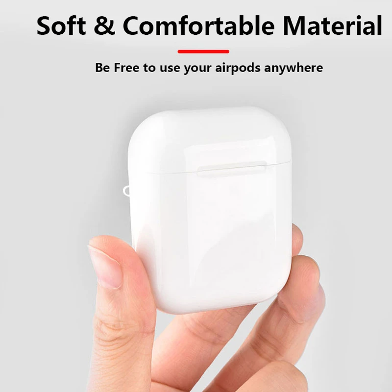 Жесткий чехол Caletop для Apple аксессуары airpods мягкие чехлы i12 i10 беспроводные TWS
