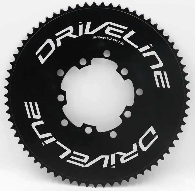 69T DRIVELINE CNC 69 T/75 T дорожный велосипед TT chainring 11S 110/130BCD - Цвет: 69T