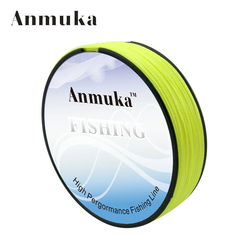 Anmuka Fishing Line Multifilament 100M Super Strong PE Braided 4 Strands Linha De Pesca Tackle Tool | Спорт и развлечения