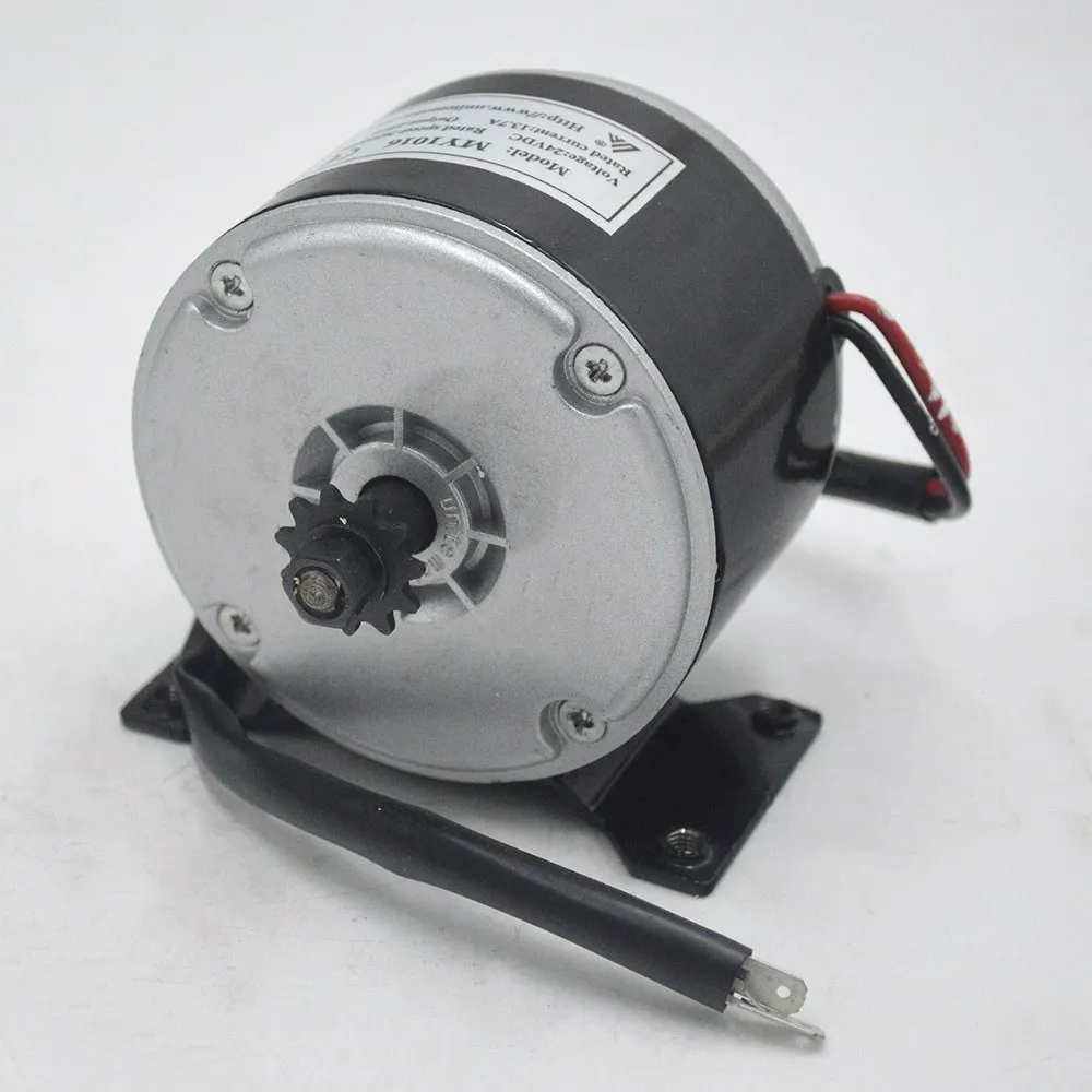 24V 250W 14A для электровелосипедов MY1025 высокоскоростной кисть + Шестерни тормозной