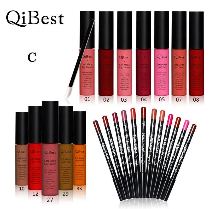 Макияж цвет макияж набор Akeup Специальное предложение qibest и 12 видов цветов Блеск