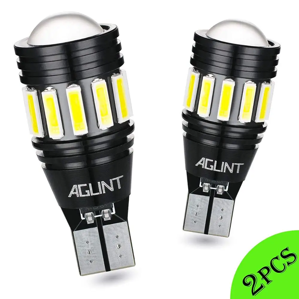 AGLINT 2 шт. W16W T15 светодиодный светильник Canbus OBC без ошибок T16 запасной 7020 SMD 921 912
