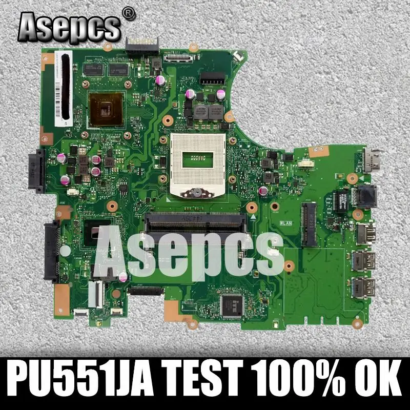 Asepcs для For Asus PU551JA PU551 PU551J PRO551J материнская плата ноутбука протестированная 100%