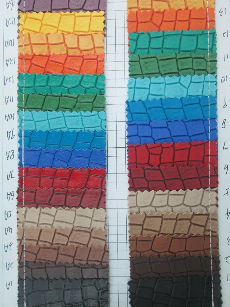 Новый! Ткань из искусственной кожи в стиле серпантин 55 цветов текстиль для сумки