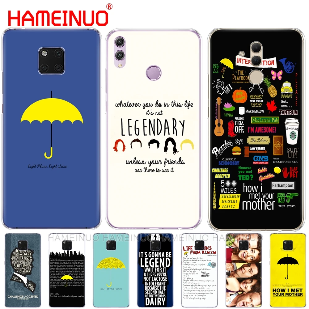Чехол HAMEINUO с цитатами Как я встретил вашу маму himym чехол для телефона Huawei NOVA 3 3i mate
