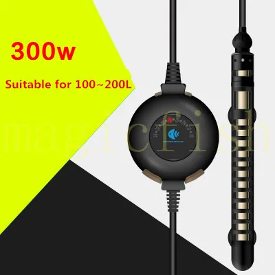 300w 25 Вт 500 Вт мини погружной Аквариум Нагреватель регулируемый аквариум Эко нагреватель Reptlie Черепаха Рыба термостат бака регулятор температуры - Цвет: 300w
