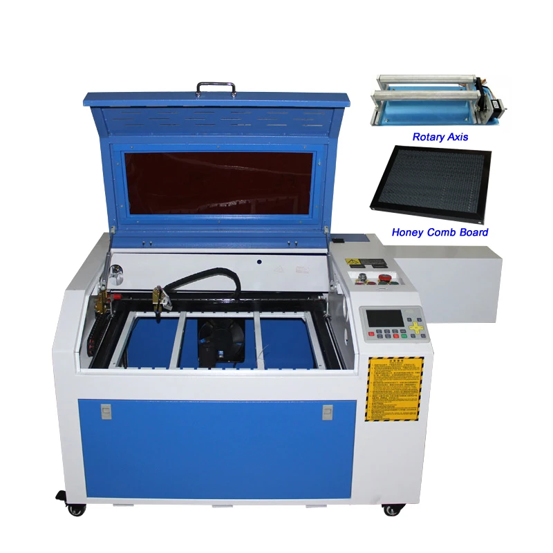 LY laser 6040 PRO 80 Вт СО2 лазерный гравировальный станок с ЧПУ для вырезания древесины