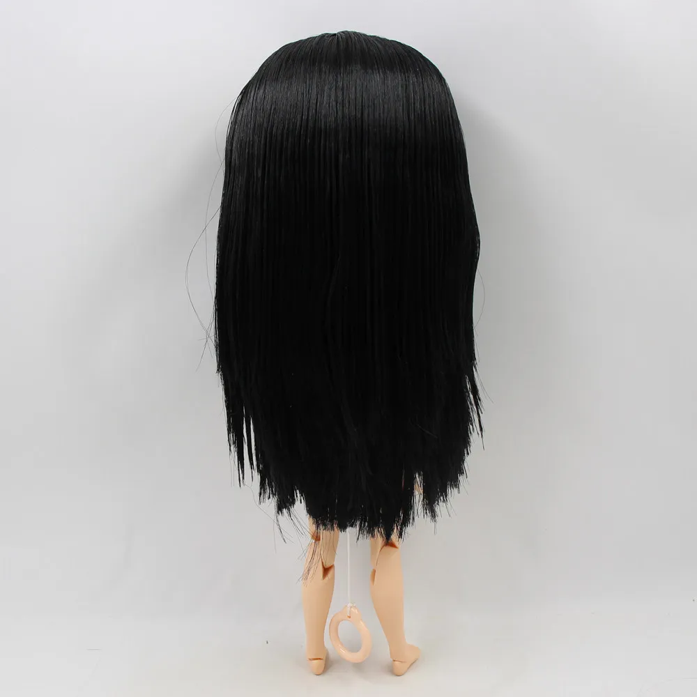 Кукольный парик Blyth 1/6 с куклой разным цветом головы челкой/прямыми волосами без