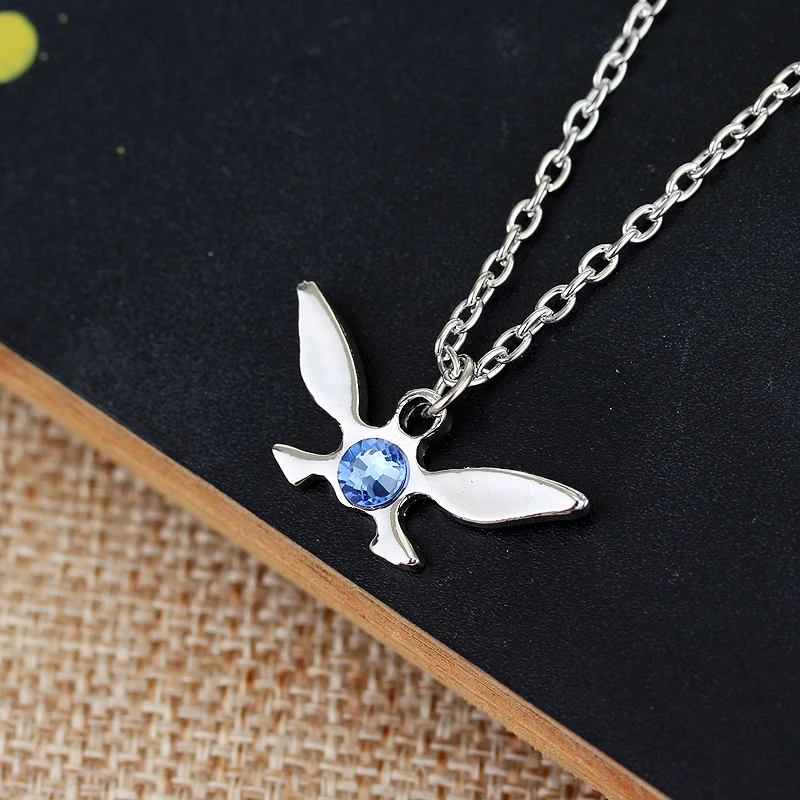 Мода Бабочка Ожерелье Винтаж Розовое Золото Сплава Простой Легенда О Zelda