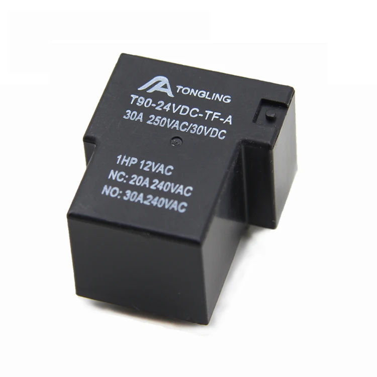 T90 30A 250VAC 4Pin 12В 5В высокой мощности PCB небольшое электромагнитное реле JQX 15F rf