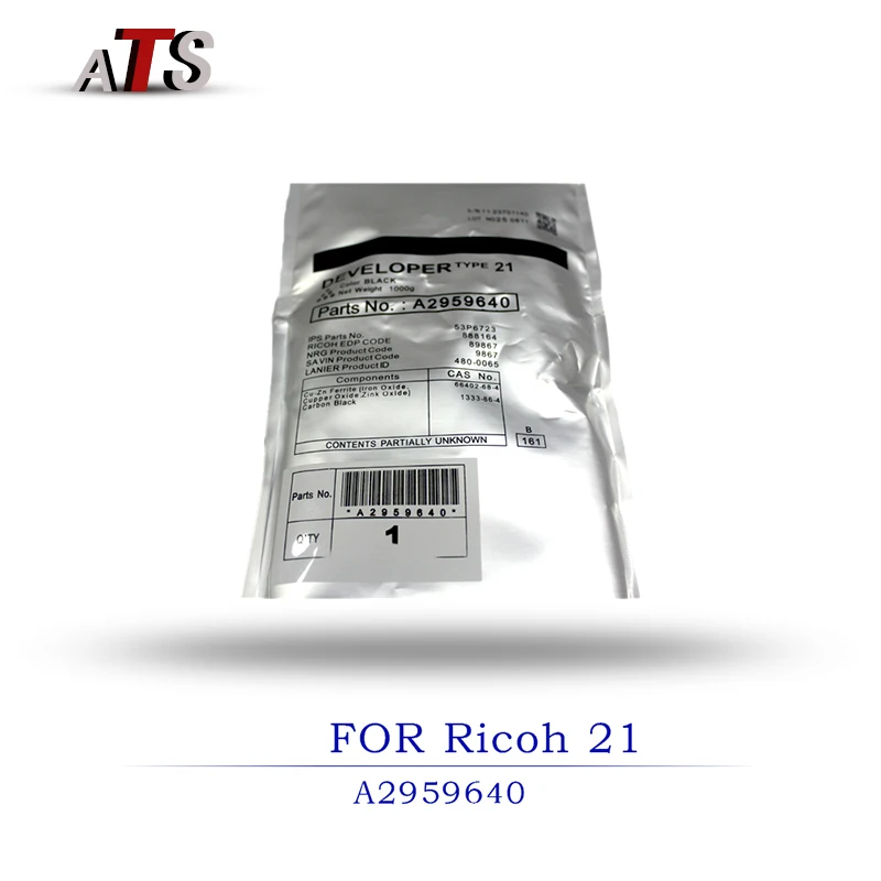 1000 г разработчик тонера порошок ксерокопия для Ricoh Тип 21 AFicio AF 1085 1075 551 A2959640