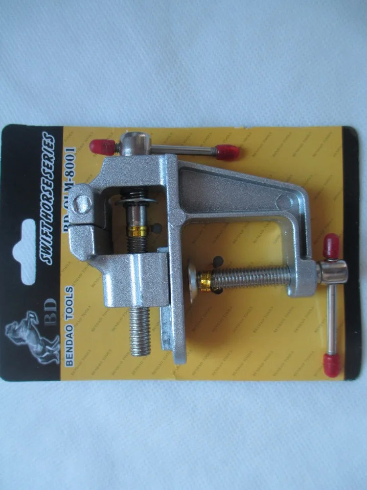 Fixmee Алюминиевый мини зажим для хобби ювелира верстак Вертлюг основание тиски|vice