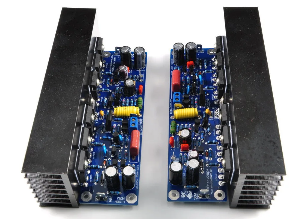 Двухканальная Плата усилителя мощности L150W FET IRFP240 * 6 (включает 2 + радиатор)|board|board