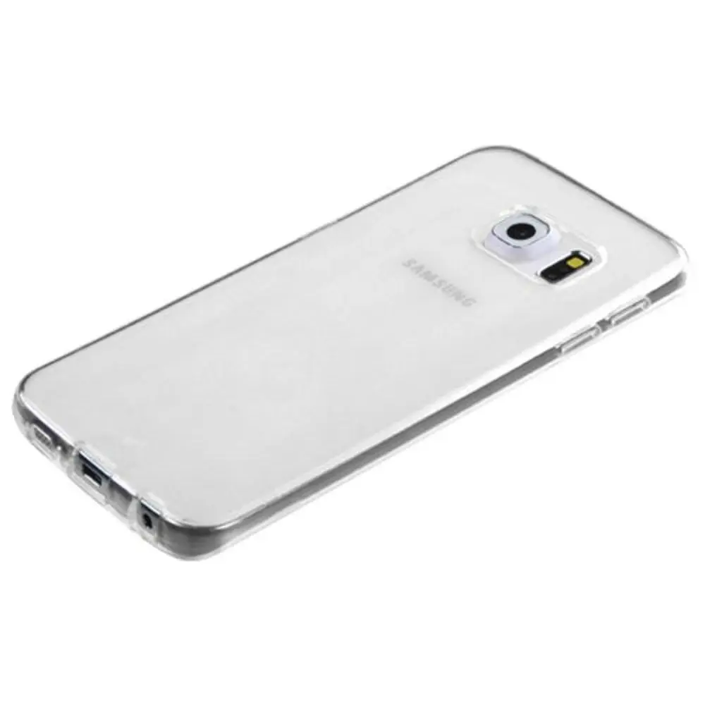Для Samsung Galaxy S6 edge прозрачный ТПУ Резиновая Гель Конфеты Кожа мягкая обложка |