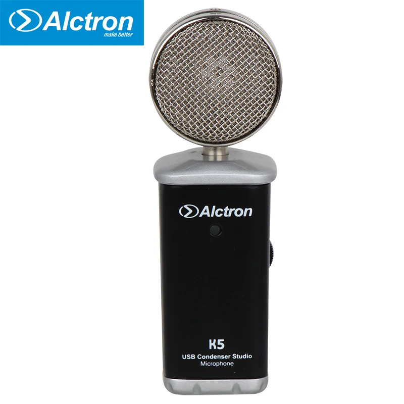 Оригинальный профессиональный конденсаторный микрофон Alctron K5 с USB для студийной