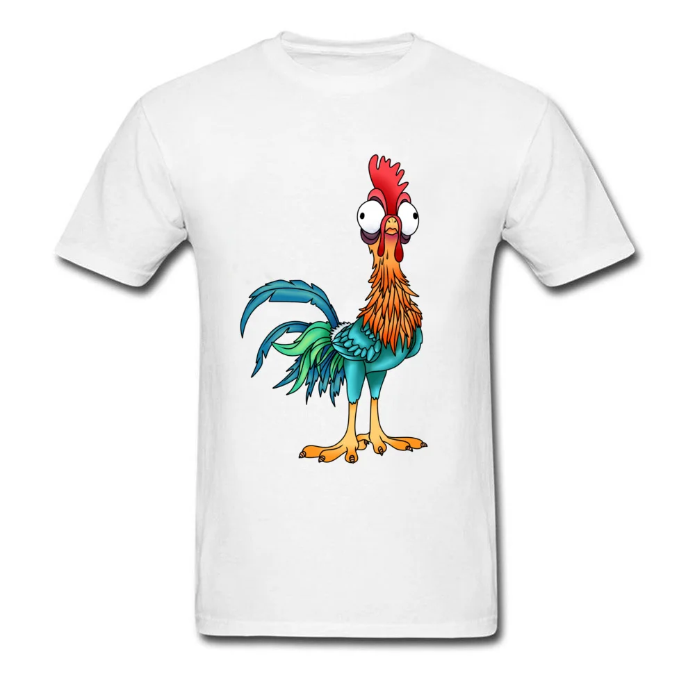 Мужская хлопковая футболка с коротким рукавом рисунком петуха|summer men|shirt funnyblack t