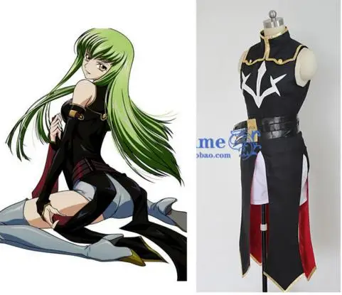 Костюм для косплея Geass CC женский черный костюм косплэя Code Geass|code geass cosplay costume|cosplay