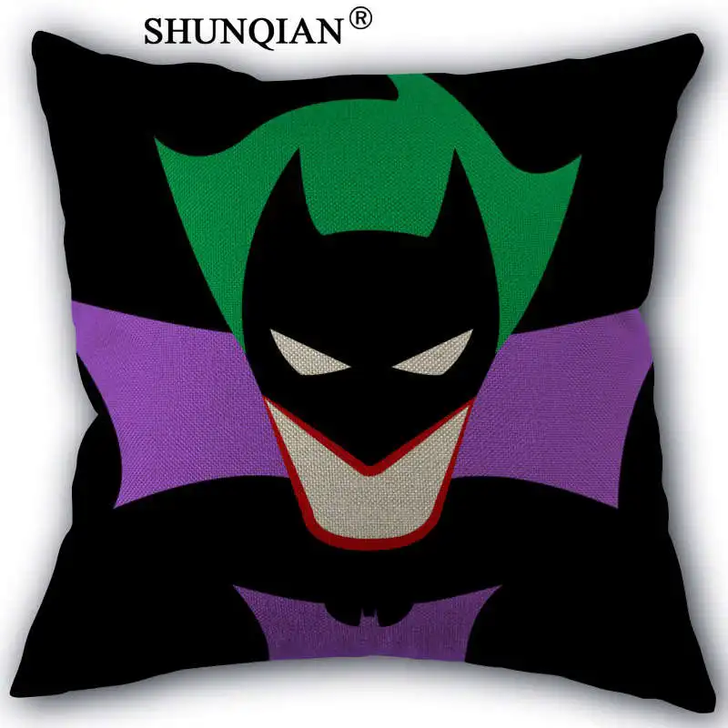 Pillow case WJY420 Marvel Бэтмен наволочки пользовательские хлопок наволочки декоративные красоты домашнего интерьера индивидуальные подушку - Цвет: Pillow case