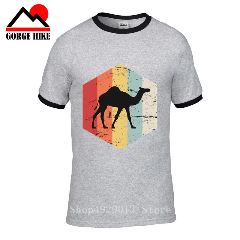 Новинка Sahara Desert Ark короткая мужская футболка camel качественная хлопковая модная