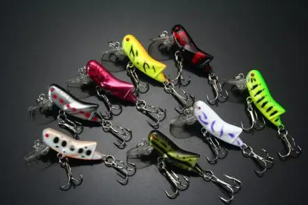 Лот 8 рыболовные приманки CRANKBAIT LOCUST крючков 4.1 г / 4.5 см|lures minnow|lure leaderlure walleye |