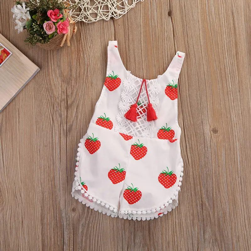 Детский летний комбинезон без рукавов на возраст 0 24 месяца|bebe clothes|sleeveless romperclothes