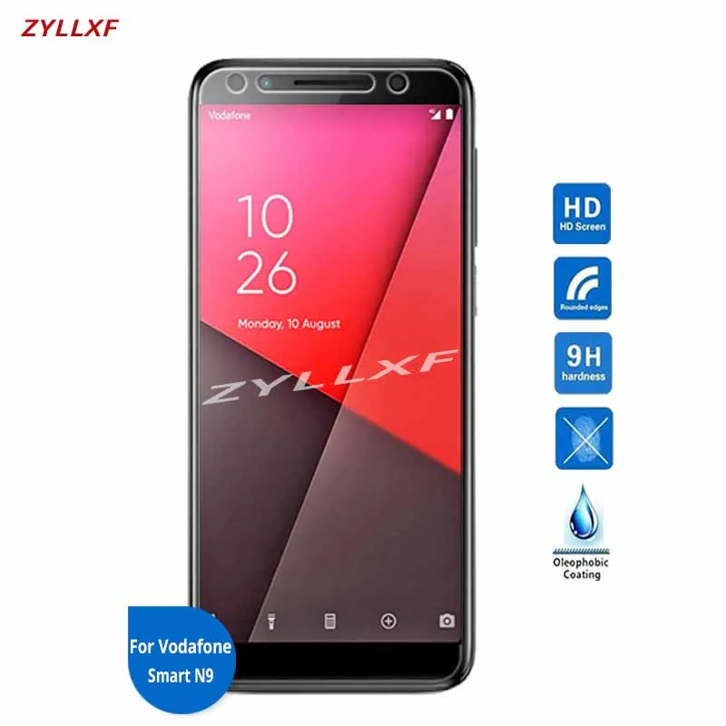 Для Vodafone Smart N9 Защитная пленка для экрана из закаленного стекла 5 дюймов 9H 2.5D