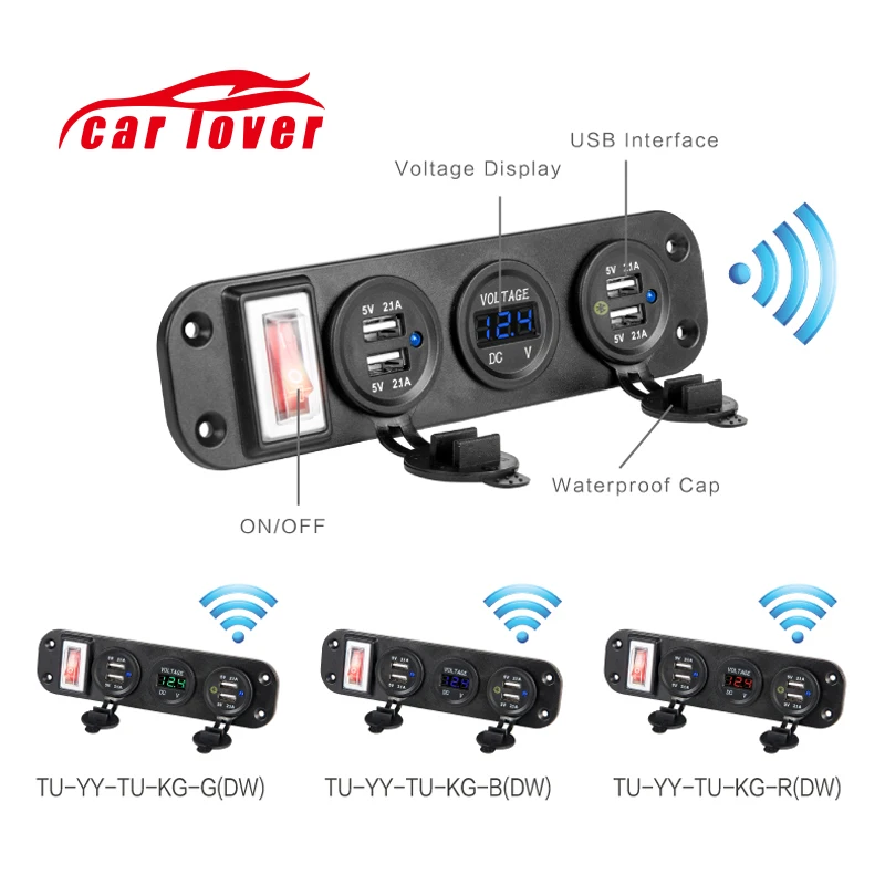 Новейшее зарядное устройство с двумя usb портами для автомобильного дисплея