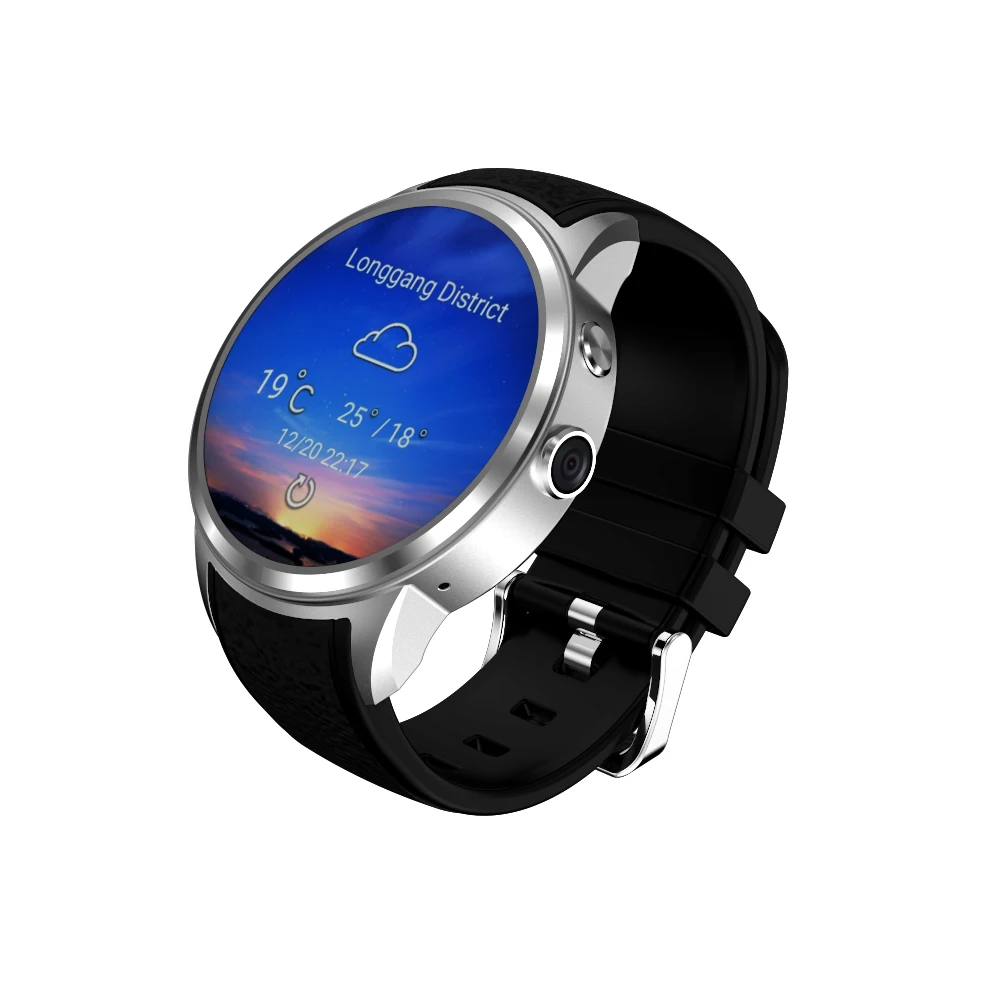 696X200 Android 5.1OS Смарт часы 1 39 дюймов дисплей MTK6580 SmartWatch телефон Поддержка 3G wifi nano