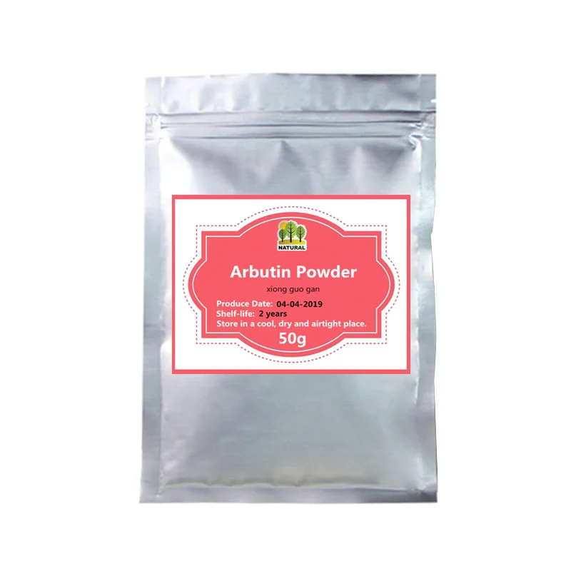 

50-1000g,Strong skin whitening 99% alpha Arbutin powder,Xiong Guo Gan,Skin Lightening,Delay aging,Treatment of freckles,chloasma