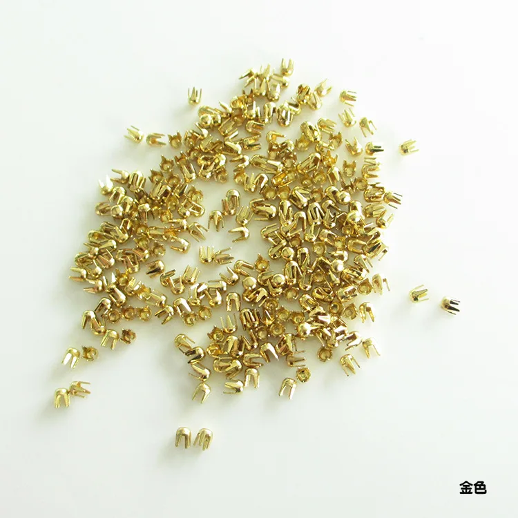 Металлические латунные круглые шпильки 2 мм заклепка с заостренными зубцами