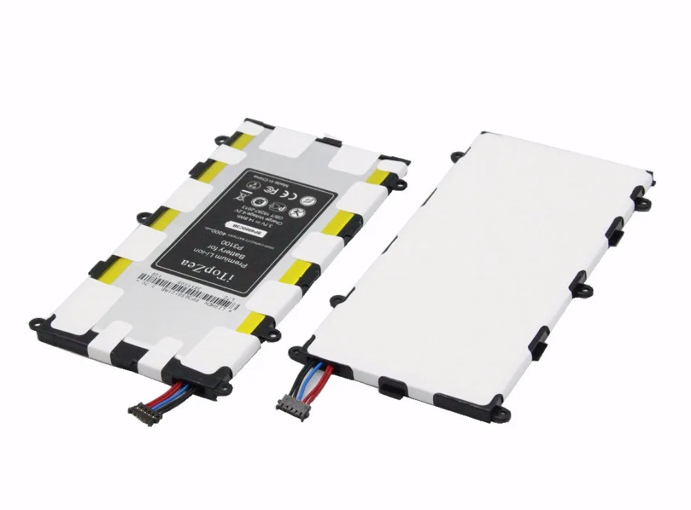 ITopZea 2x4000 мА/ч SP4960C3B запасная батарея для Samsung galaxy Tab Tablet 2 7 0 P6200 P3100 P3110 P3113 GT P3113|battery for