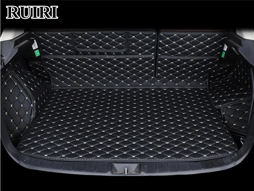 

Best quality! Special car trunk mats for Mitsubishi Outlander Sport 2019-2011 durable cargo liner mat boot carpets,Free shipping