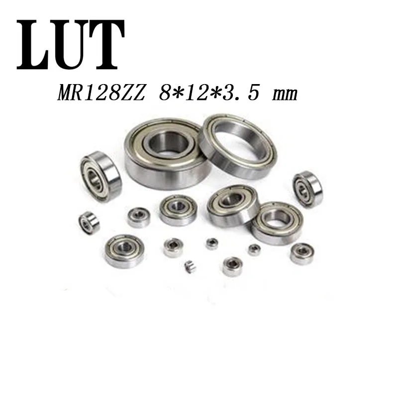 10 шт. высокое качество ABEC-5 MR128ZZ MR128Z MR128 ZZ L-1280ZZ 8*12*3 5 мм 8x12x3 металлическое уплотнение