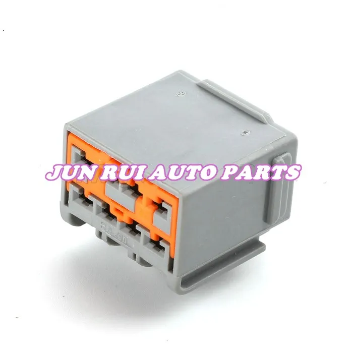 

2.8mm 8pin auto electric unsealed plug plastic female connector with terminals 7283-3243-40