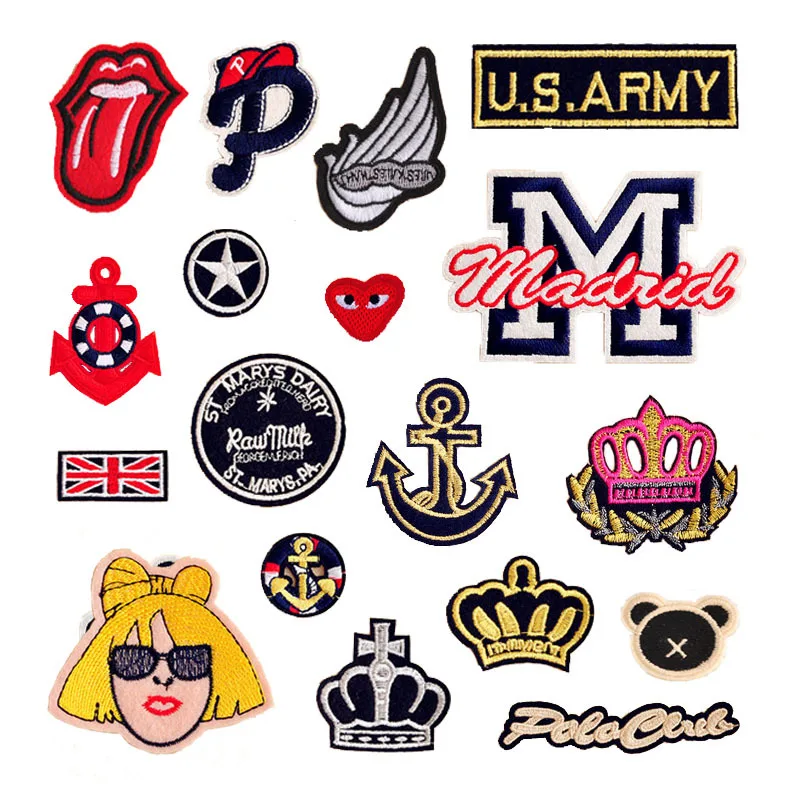 Бесплатная доставка 1 шт Декоративные Значки для одежды рюкзак сумка шляпа Parches