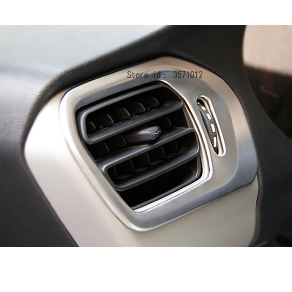 Для Peugeot 301 2014 2015 2016 2017 автомобильный детектор обшивка ABS chrome передняя левая +