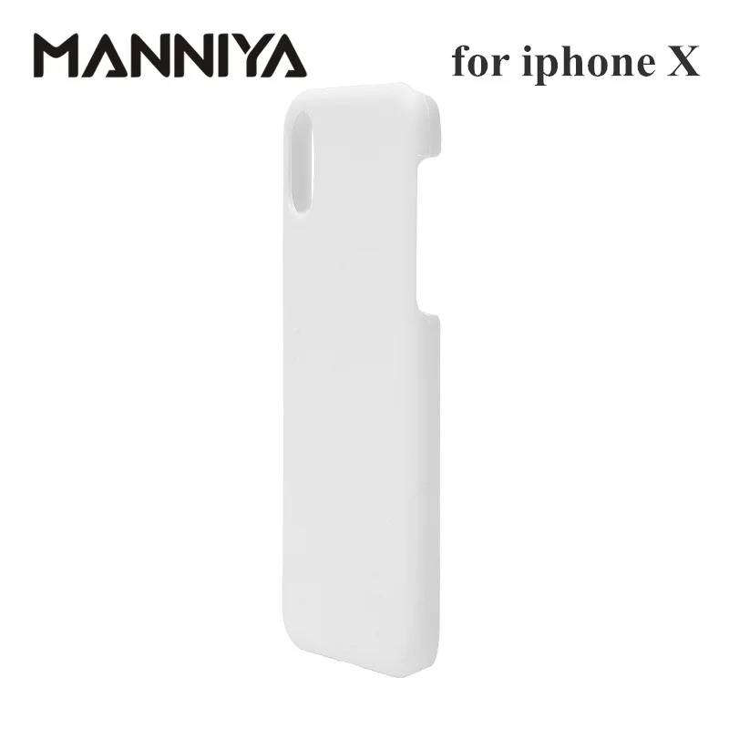 manniya 3d sublimation blank white phone cases for iphone x xs xr xs max free shipping 100pcslot free global shipping