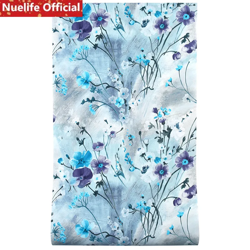 

country garden small floral wallpaper living room bedroom wedding room kids room restaurant sofa TV background wall paper