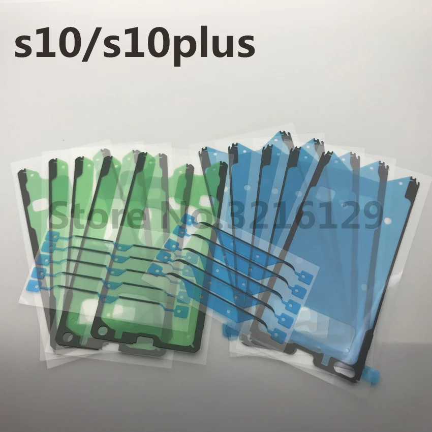 100 компл./лот оригинал новинка для samsung Galaxy s7 S8 S9 S10 + plus note8 note9 ЖК дисплей рамка