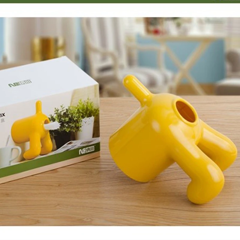 Бумажная коробка держатель рулона бумаги креативная милая собака пластиковый