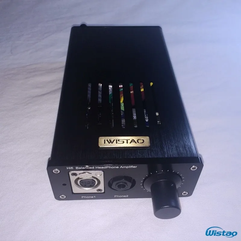 Сбалансированный усилитель для наушников IWISTAO Hi Fi TPA6120A2 AMP 16 ~ 600 Ом 750 МВт/300 6 35