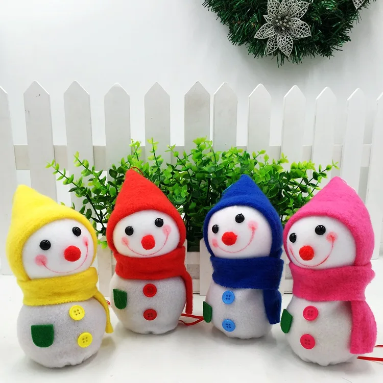 

1 шт. симпатичный Снеговик 4 цвета шнурок Фотосумка украшение сумки Apple-25